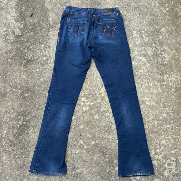 Seven jeans, rocker, slim, size 27, with diamond accented buttons - Picture 8 of 11